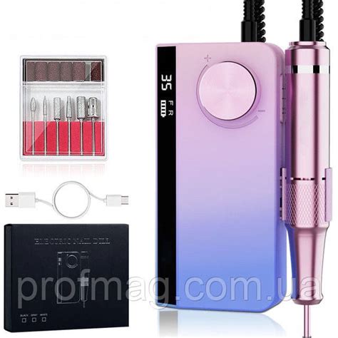 Фрезер на Акумуляторе для Маникюра на 35 Вт 35000 Оборотов на ...