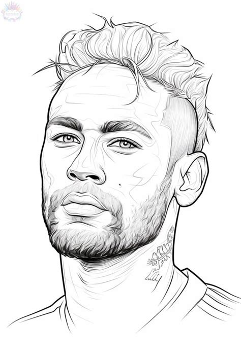 Coloriage Neymar