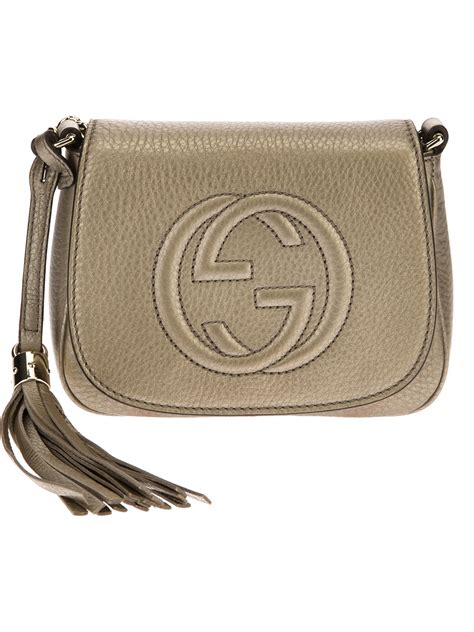 Lyst - Gucci Small Shoulder Bag in Metallic