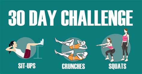 30-Day Sit-ups, Squats And Crunches Challenge | Project NEXT