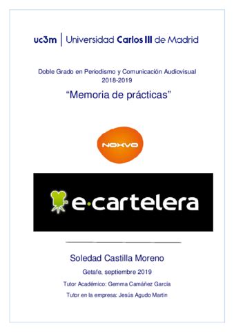 Memoria De Practicas Pdf