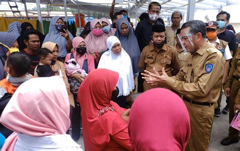 Gubernur Sulsel Tinjau Pembangunan Huntara Korban Banjir Bandang Luwu