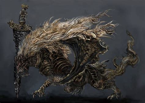 Maliketh in 2023 | Dark souls art, Dark fantasy art, Monster concept art