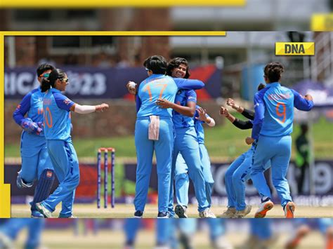 U 19 Womens T20 World Cup 2023 India Create History Beat England To