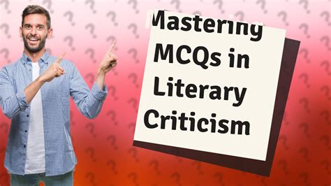 How Can I Master Mcqs In Literary Criticism And Theory For Ugc Net