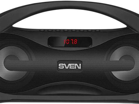 Speakers Sven "Ps-425" 12W, Black, Bluetooth, Karaoke, Microsd, Fm, Aux ...