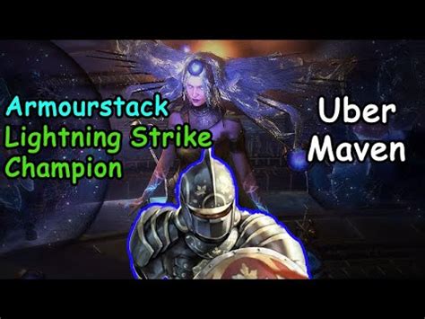 Armorstack Lightning Strike Champion Vs Uber Maven Mageblood Vs Non