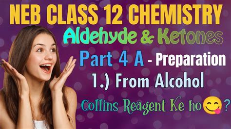 Aldehydes And Ketones Part 4 A Preparation Of Aldehydes And Ketones Chemistry Class 12