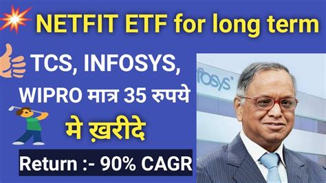 NETFIT ETF For Long Term SIP In NETFIT ETF Nifty IT ETF Best ETFs