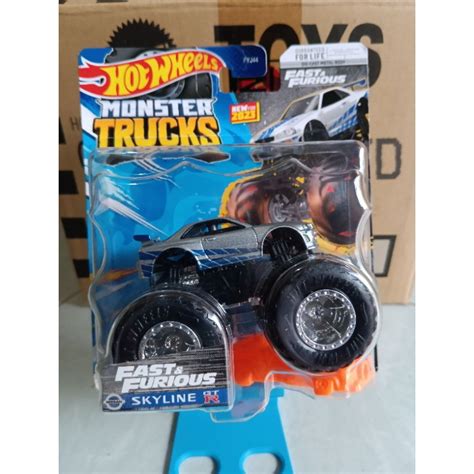 Jual Hot Wheels Monster Trucks Fast Furious Nissan Skyline GTR R Shopee Indonesia