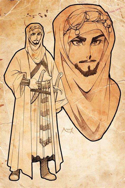 An Ancient Arab By Nayzak On Deviantart Character Design