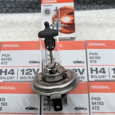 หลอดไฟหน้า OSRAM H4 12V 60/55W Made in Germany | Shopee Thailand