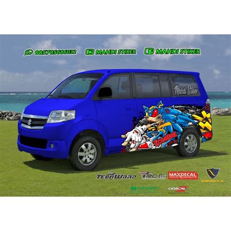 Jual Stiker Mobil Stiker Mobil Apv Setriping Mobil Setriping Mobil Apv