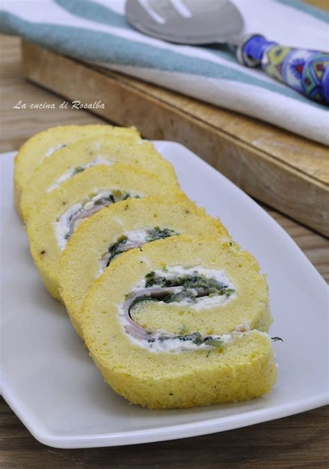 Rotolo Salato Con Prosciutto E Bietole Idee Alimentari Ricette