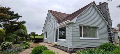 C Grey Green Cedral Lap Cladding Mullion Cornwall Elite Cladding