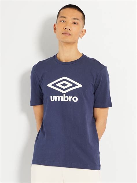 Camiseta Con Cuello Redondo Umbro Azul Kiabi