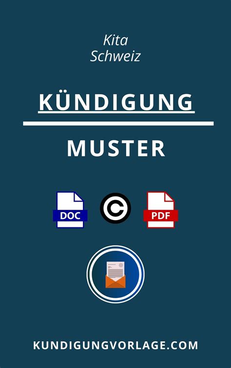 K Ndigung Kita Schweiz Vorlage Pdf