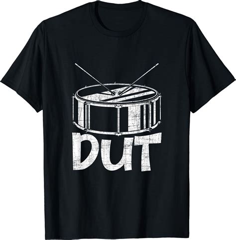 Marching Band Percussionist Drummer Shirt Snare Drum Music Tee