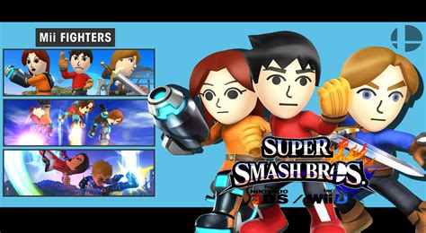 Super Smash Bros 3dswii U Mii Wallpaper By Dakidgaming On Deviantart