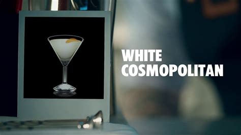 White Cosmopolitan Drink Recipe How To Mix Youtube