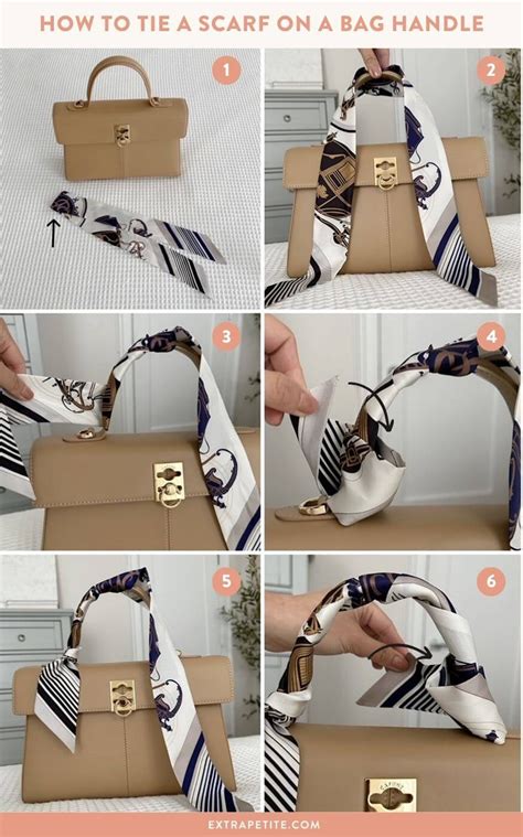 How To Tie A Twilly Scarf On A Purse Handle Cafune Stance Bag Scarf On Bag Purse Handles