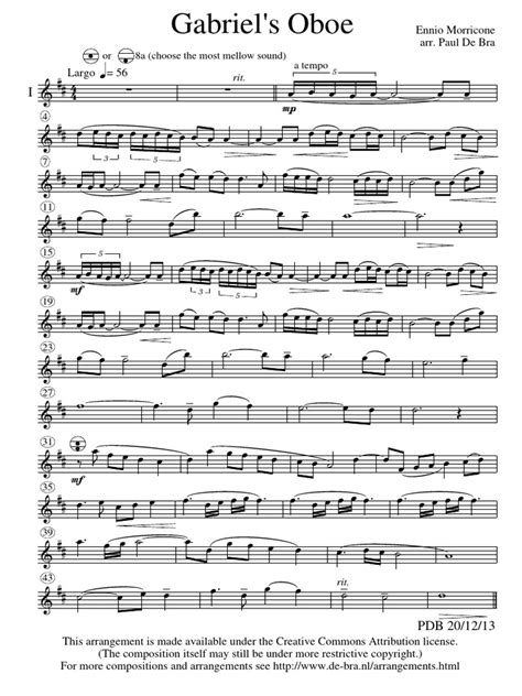 gabriels-oboe-parts | PDF | Freedom Of Expression Law | Monopoly (Economics)