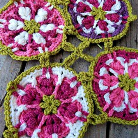 15 Free African Flower Crochet Patterns - Crochet Me