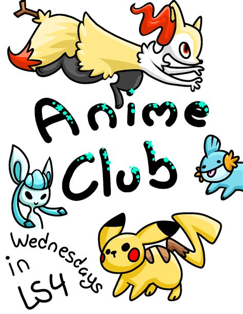 poster for school anime club by haselnusse on DeviantArt