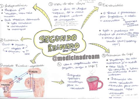 Historia Do Brasil Segundo Reinado Resumos E Mapas Mentais Infinittus