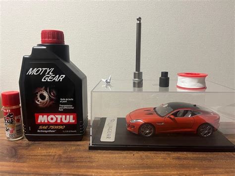 MOTUL MOTYLGEAR 75W-90 のパーツレビュー | Fタイプ クーペ(小粋なBimmer) | みんカラ