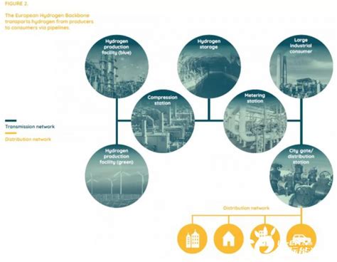 欧洲氢能主干网丨11家天然气公司联合发布氢能基础设施主干网络研究 国际新能源网