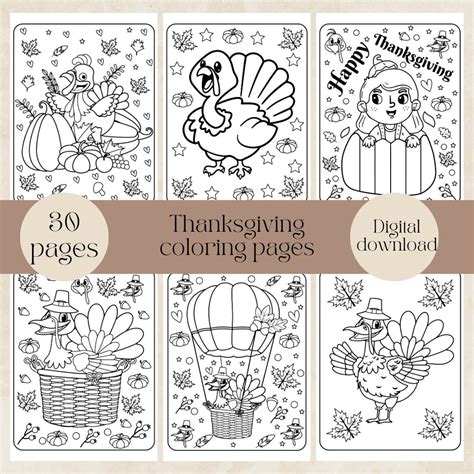 Thanksgiving Coloring Sheets for Kids, Thanksgiving Coloring Pages for ...