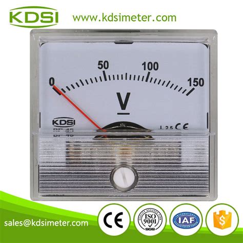 Small And High Sensitivity Bp 45 Dc150v Mini Panel Analog Dc Voltmeter Buy Dc Voltmeter Analog