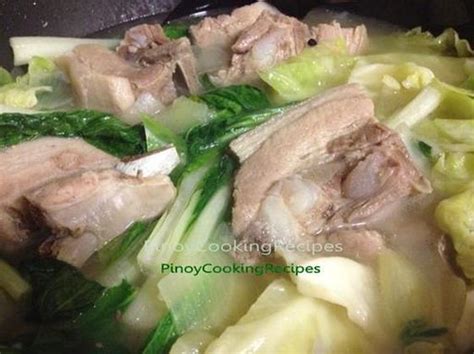 Recipe Nilagang Baboy Tagalog Dandk Organizer