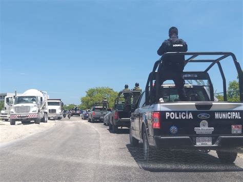 Guardia Nacional Y Dgspytm Realizan Recorrido Por La Zona Continental