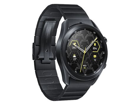 Galaxy Watch3 Titanium (45MM), Mystic Black (Bluetooth) Wearables - SM-R840NTKAXAR | Samsung US