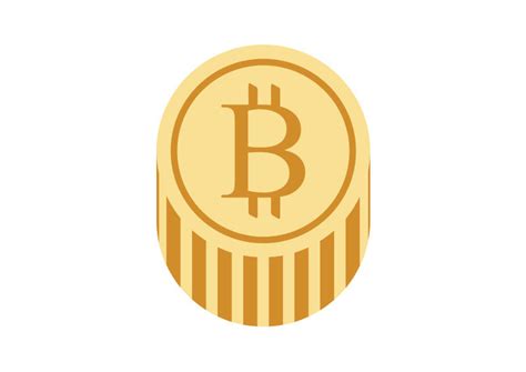 Bitcoin Flat Vector Icon - SuperAwesomeVectors