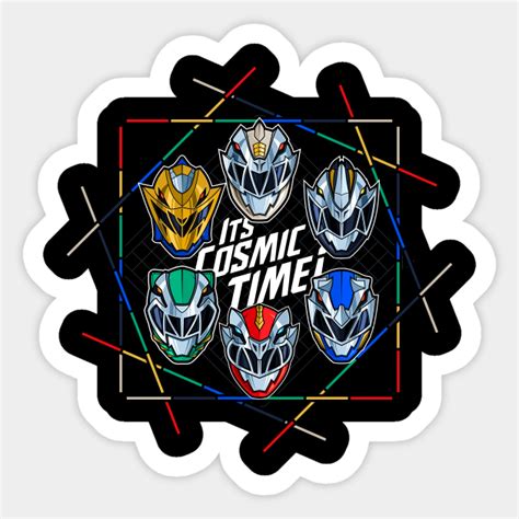 Power Rangers Cosmic Fury - Power Rangers - Sticker | TeePublic