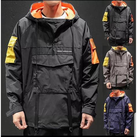 Jual Jaket Parasut Pria Cagoule Avarel Ssr Jacket Cagoule Pria Keren