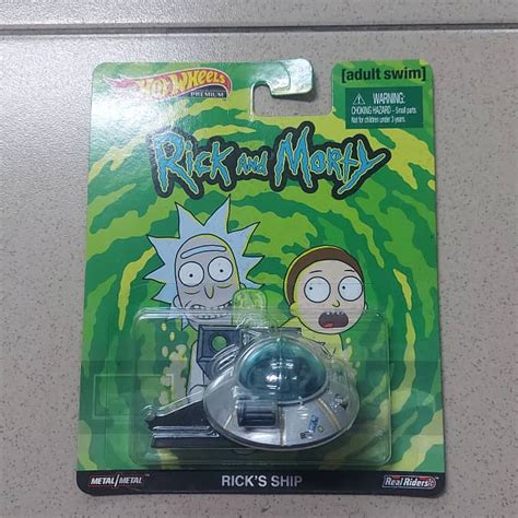 Rick S Ship HOT WHEELS PREMIUM Rick And Morty Shopee Philippines