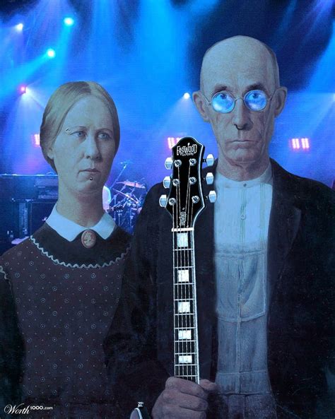 1000+ images about American Gothic Parodies on Pinterest | Grant wood ...