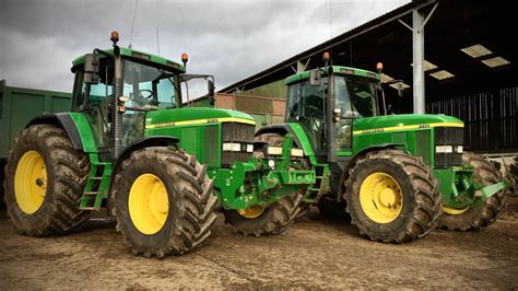 John Deere 7810 Tractor WORKING CLASSIC YouTube