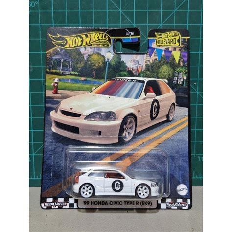 Hot Wheels Premium Boulevard Honda Civic Ek Shopee Philippines