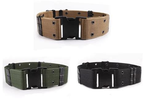 Swat Thicken Outdoor Sports Combat Buckle Bdu Uniform Belt Men Tactical