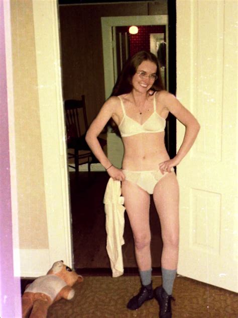 Silly Pose In My New Silk Panties And Bra Early S Nudes Lingerie NUDE PICS ORG