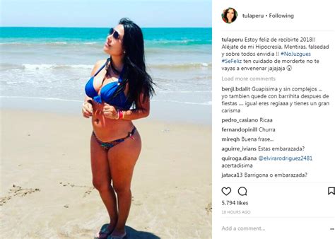 Instagram Tula Rodr Guez Posa En Bikini Y Publica No Juzgues Espect Culos La Rep Blica