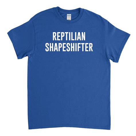 Reptilian Shapeshifter Shirt Etsy