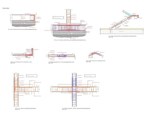 Complete Structural Design Drawings Of A Reinforced Concrete House Concrete House Designs To