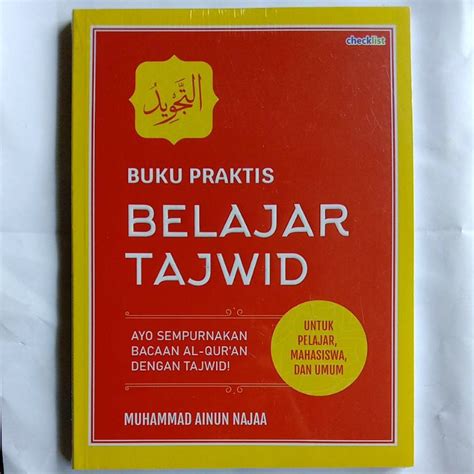 Jual BUKU BELAJAR TAJWID Praktis Sempurnakan Bacaan Al Qur An Untuk