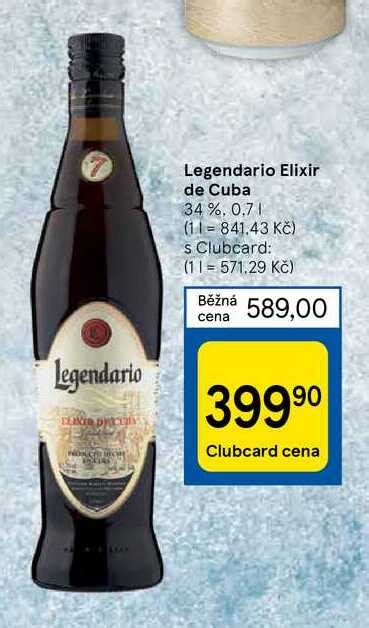 Legendario Elixir De Cuba L V Akci Akcniceny Cz